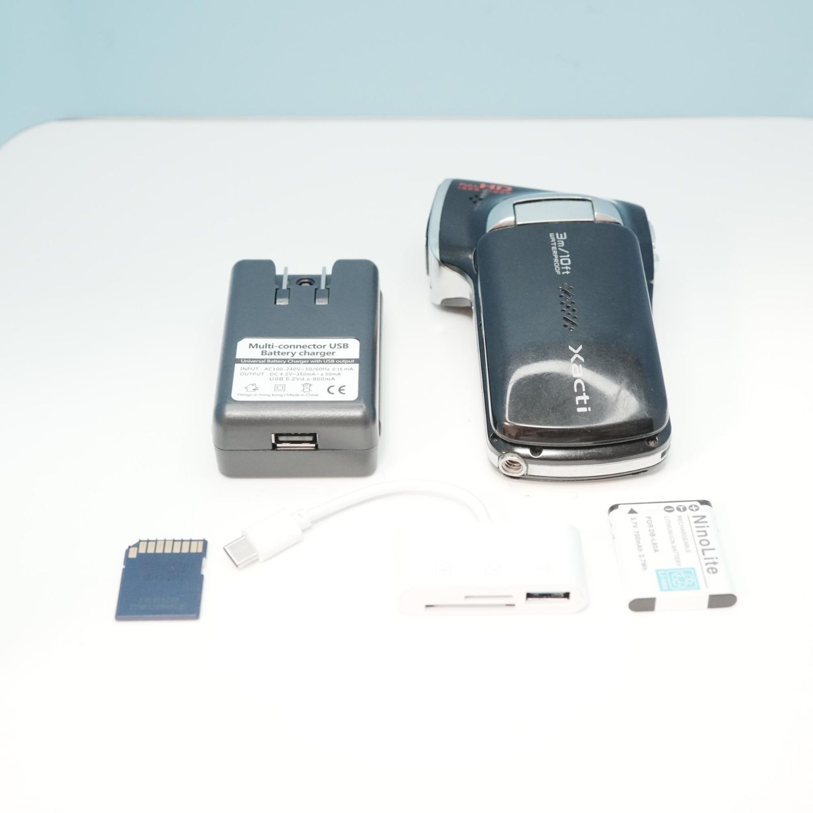 SANYO Xacti DMX-CA100 デジカメ スマホ転送OK フルセット a6574