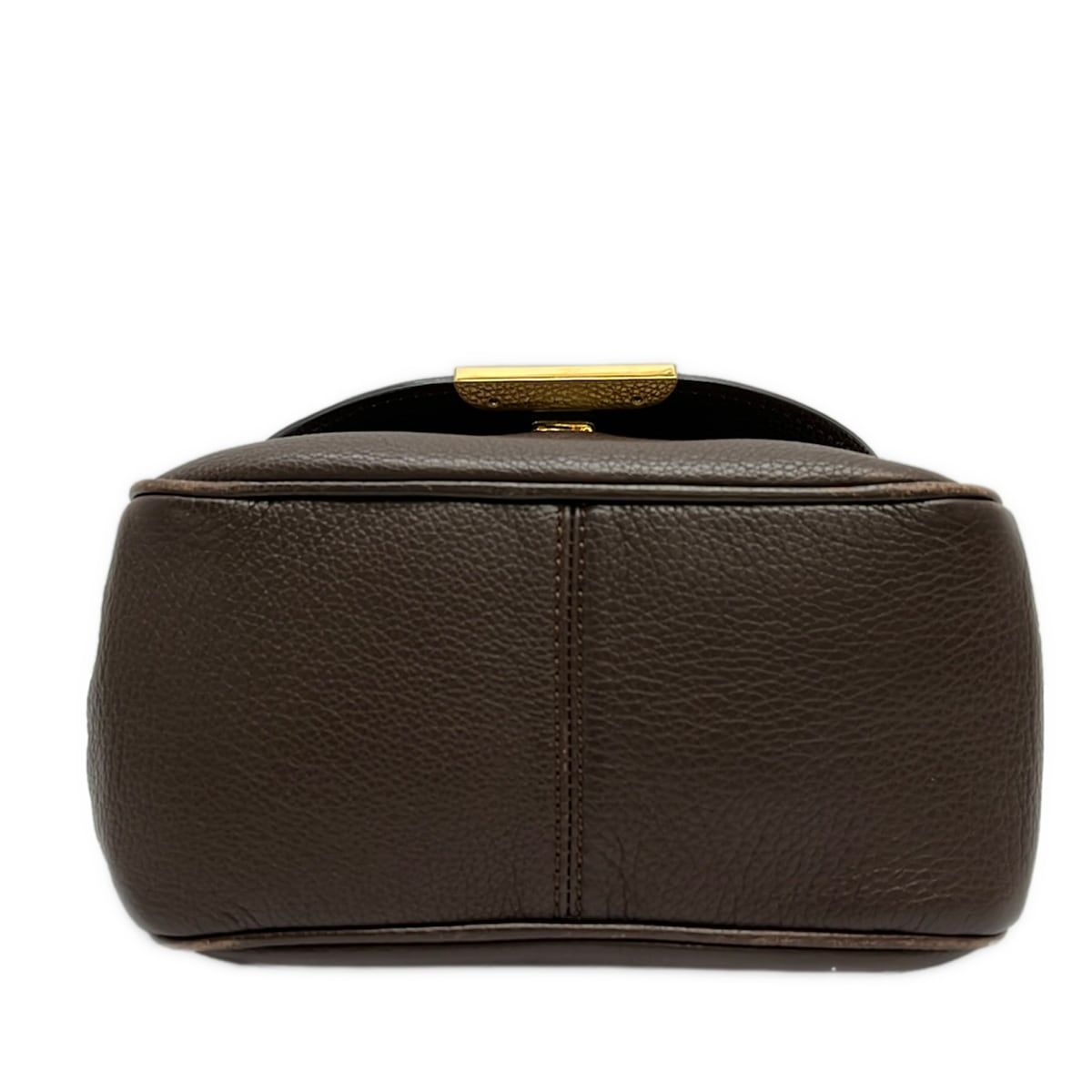 FENDI(フェンディ) ショルダーバッグ - 8BT214 ダークブラウン レザー 