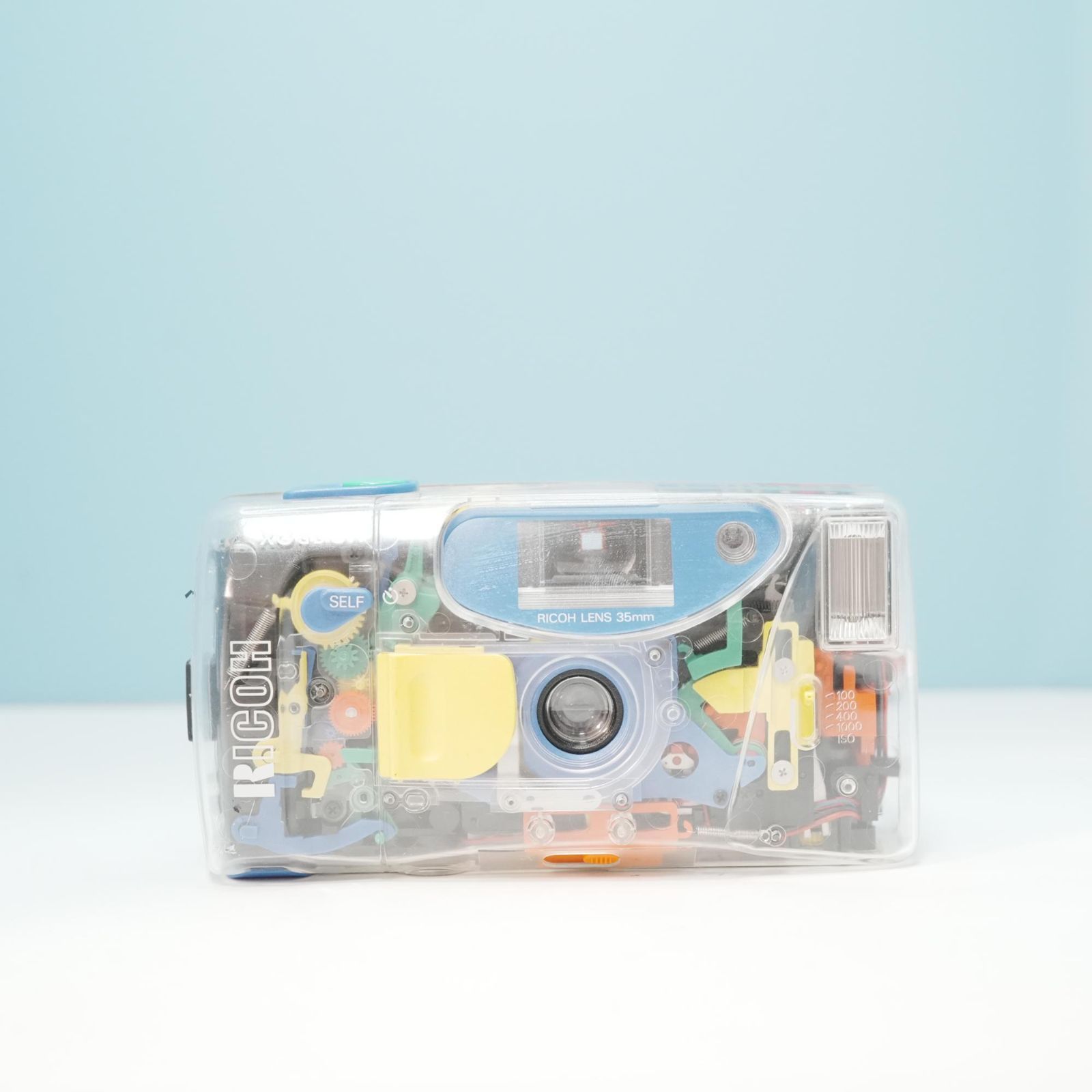RICOH×BANDAI My Crystal コンパクトフィルムカメラ フィルムカメラ