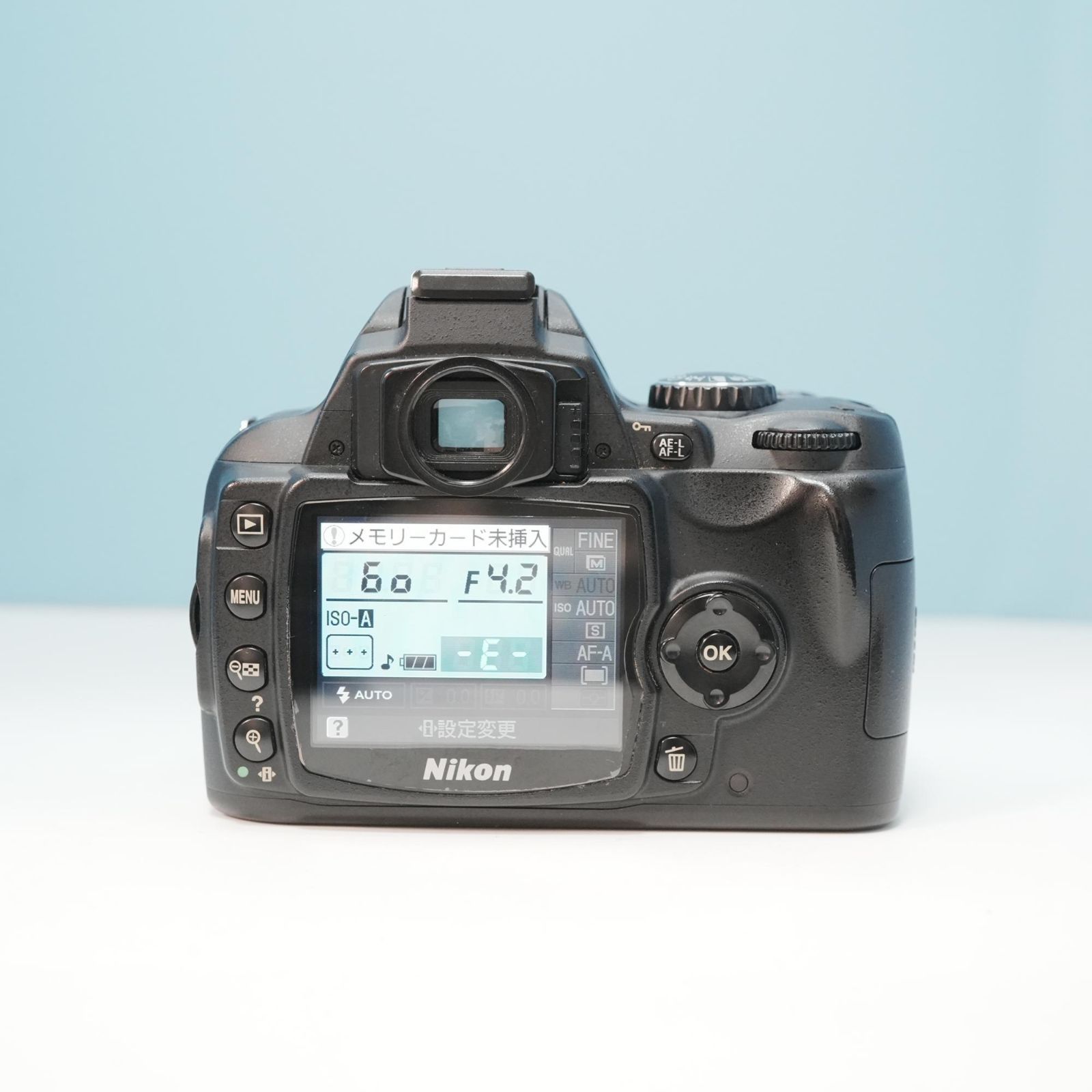Nikon D40 一眼レフ スマホ転送OK フルセット 極美品 a6527 - メルカリ