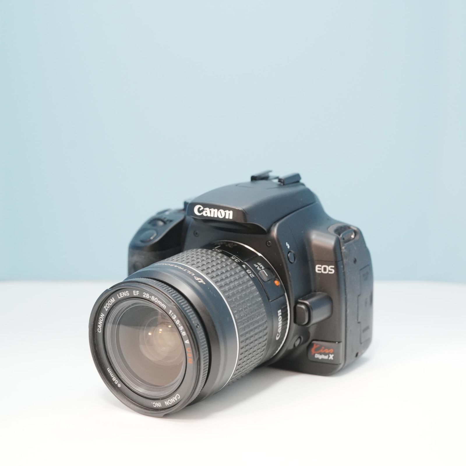 Canon EOS kiss Digital X 一眼レフ スマホ転送OK フルセット a6578