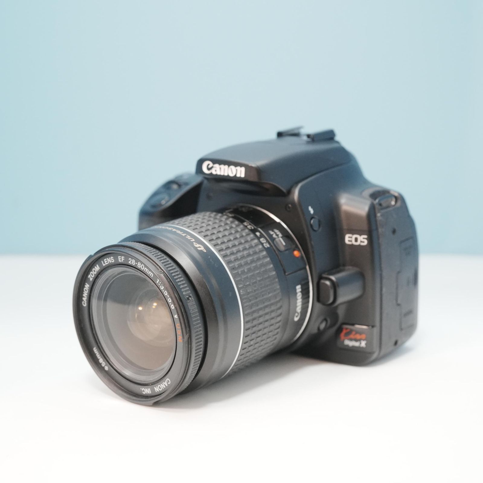 Canon EOS kiss Digital X 一眼レフ スマホ転送OK フルセット a6578