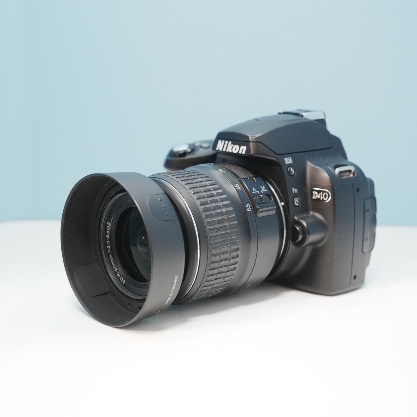 Nikon D40 一眼レフ スマホ転送OK フルセット 極美品 a6527 - メルカリ