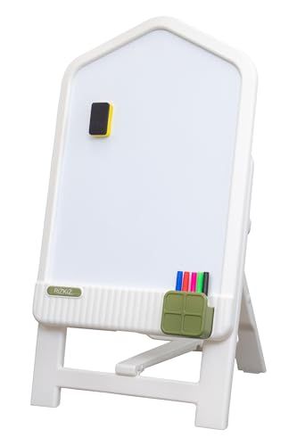 RiZKiZ お絵描きボード お絵かき ホワイトボード マグネット 知育玩具 女の子 男の子 子供 3歳? おえかき おもちゃ 折りたたみ イーゼル 磁石 マグネット ペン 学習 練習 ひらがな カタカナ 落書き 先生 プレゼント 高さ調節/ 202330b4