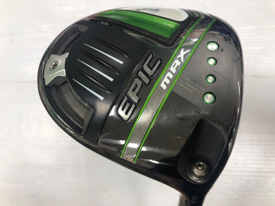 キャロウェイ　EPIC MAX　10.5度　Diamana 40 for Callaway(EPIC MAX)　Sフレックス　ドライバー　中古　ゴルフドゥ！NEXTグローボ蘇我店【最短即日発送】