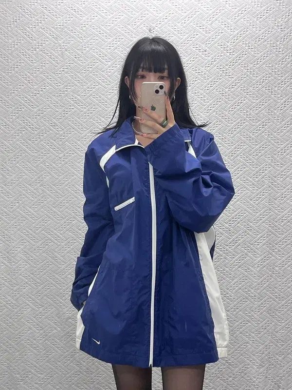 ナイキ オールドスクール ヴィンテージ レトロ オーバーサイズ ウィンドブレーカー ジャケット XL C11670