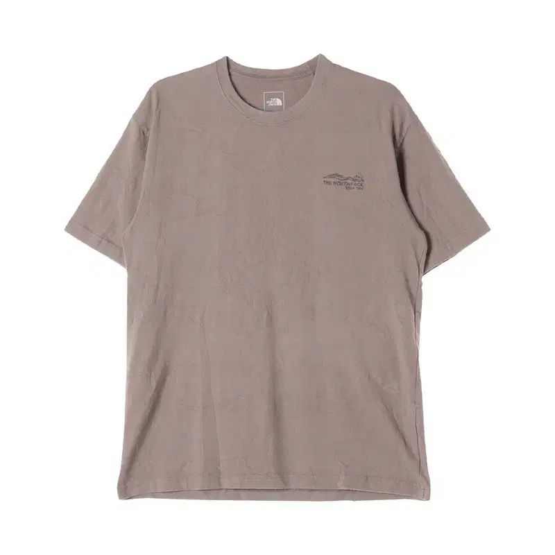 THE NORTH FACE (MEN - L) コットン 刺繍 ロゴ 半袖 Tシャツ