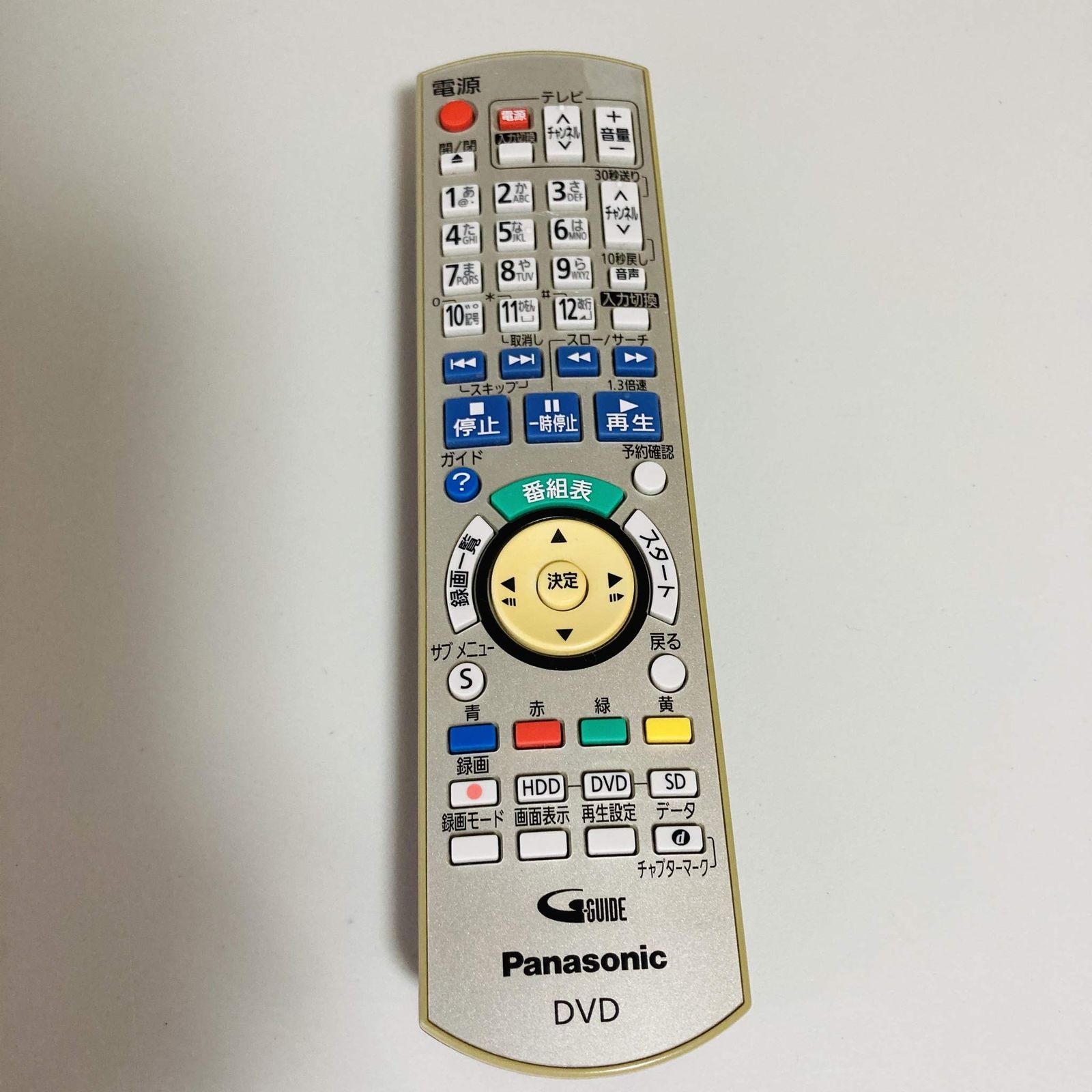 Panasonic ハイビジョンDVDレコーダー用リモコン N2QAYB000349 15,623円