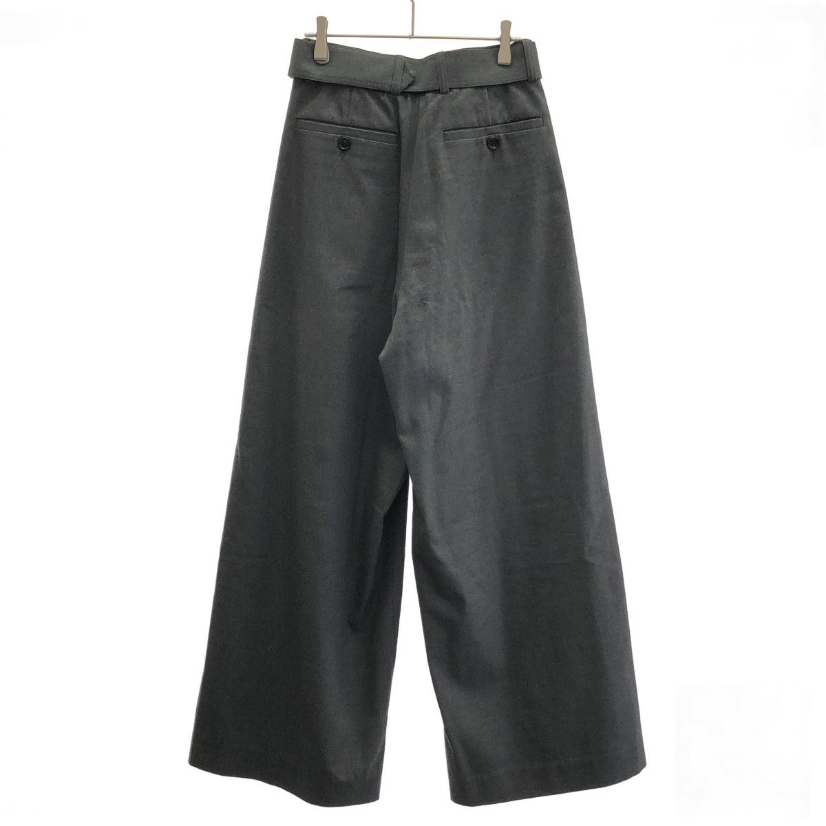 DRIES VAN NOTEN ドリスヴァンノッテン 19AW ベルテッドワイドパンツ