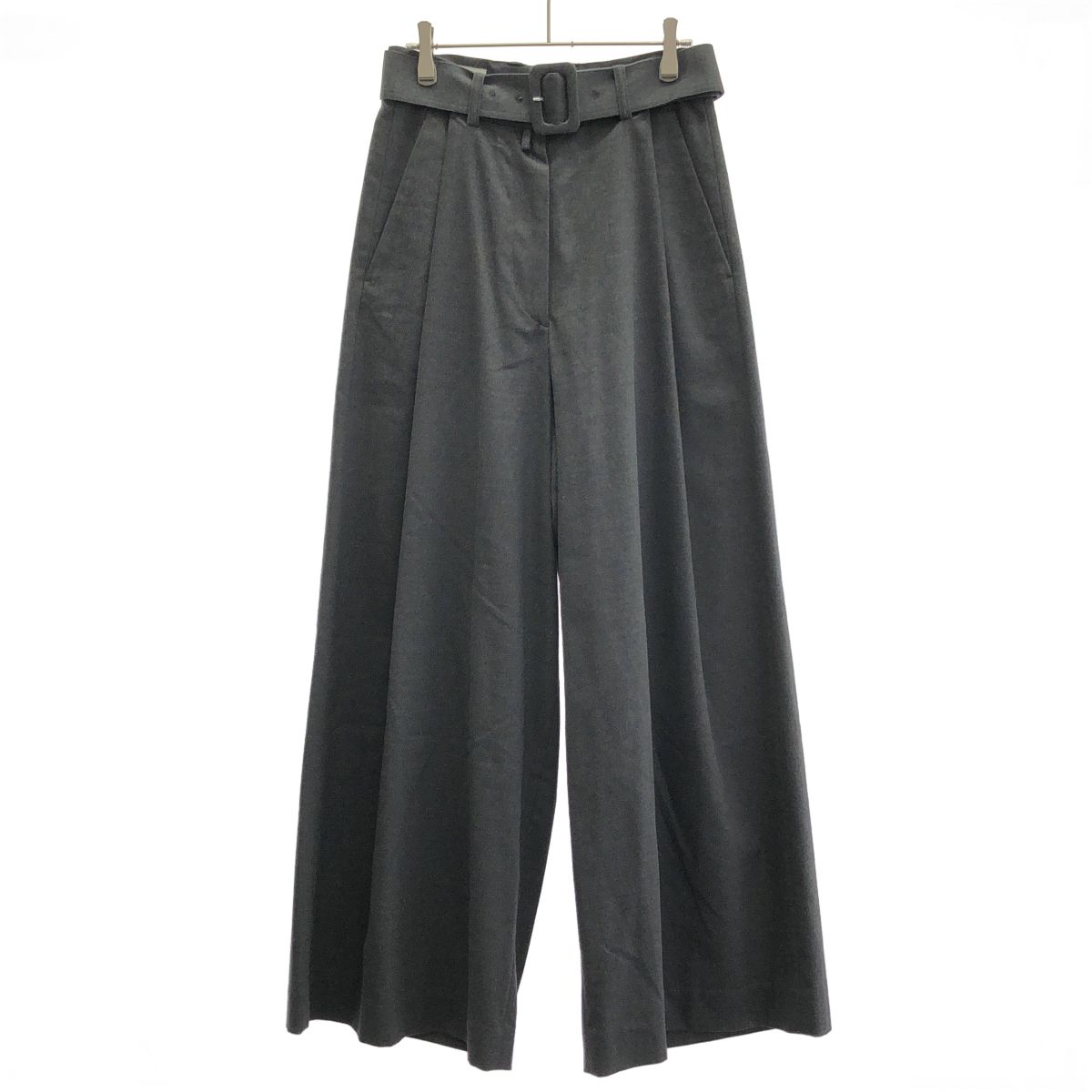 DRIES VAN NOTEN ドリスヴァンノッテン 19AW ベルテッドワイドパンツ