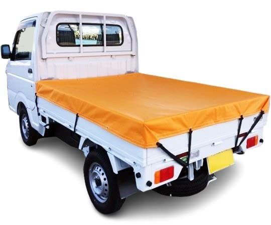 新品 シートマン 厚手ターポリントラックシート 軽トラック用 オレンジ