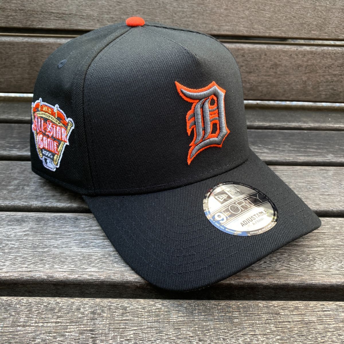 USA仕様 Newera ニューエラ 9Forty Aフレーム Tigers デトロイト タイガース 2005ASG キャップ (940-316)