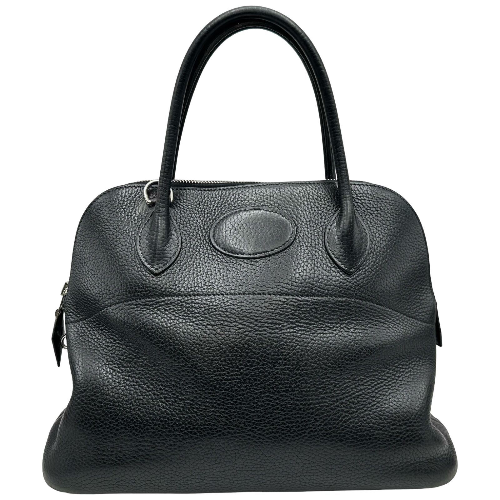 エルメス HERMES ボリード31 □I刻印 ブラック シルバー金具 トリヨン レディース ハンドバッグ