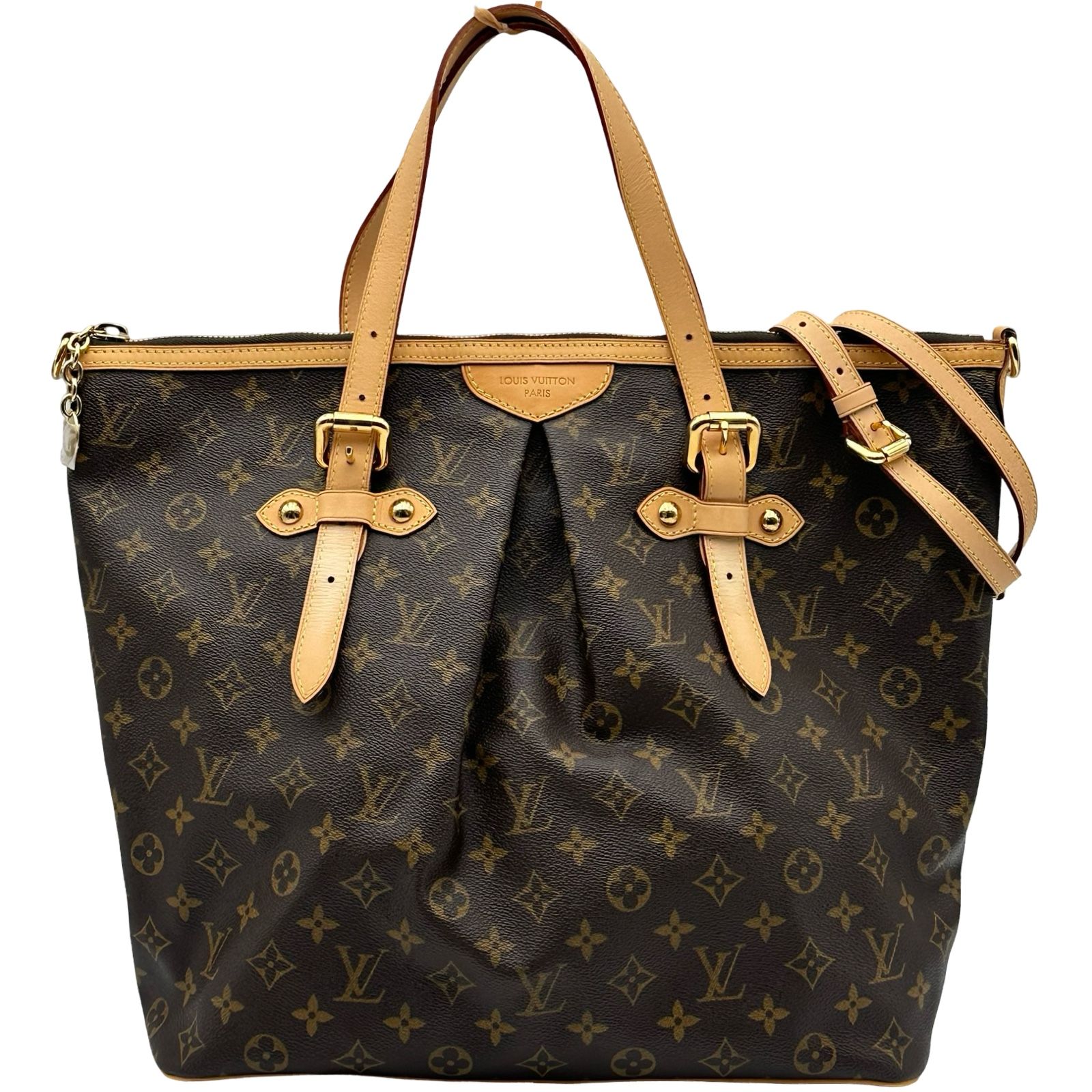 ルイ・ヴィトン LOUIS VUITTON パレルモGM M40146 ブラウン モノグラム レディース ボストンバッグ 89,100円