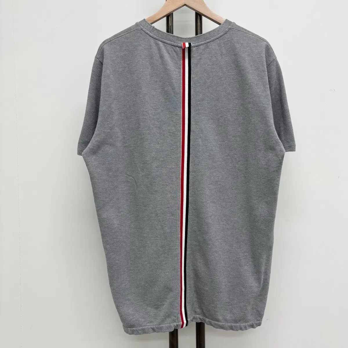 5 トム・ブラウン 白 3本線 半袖Tシャツ