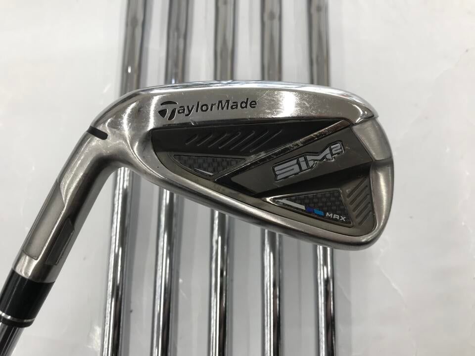 テーラーメイド　SIM2 MAX US　KBS MAX MT85　Rフレックス　アイアンセット　中古　ゴルフドゥ！新居浜店【最短即日発送】