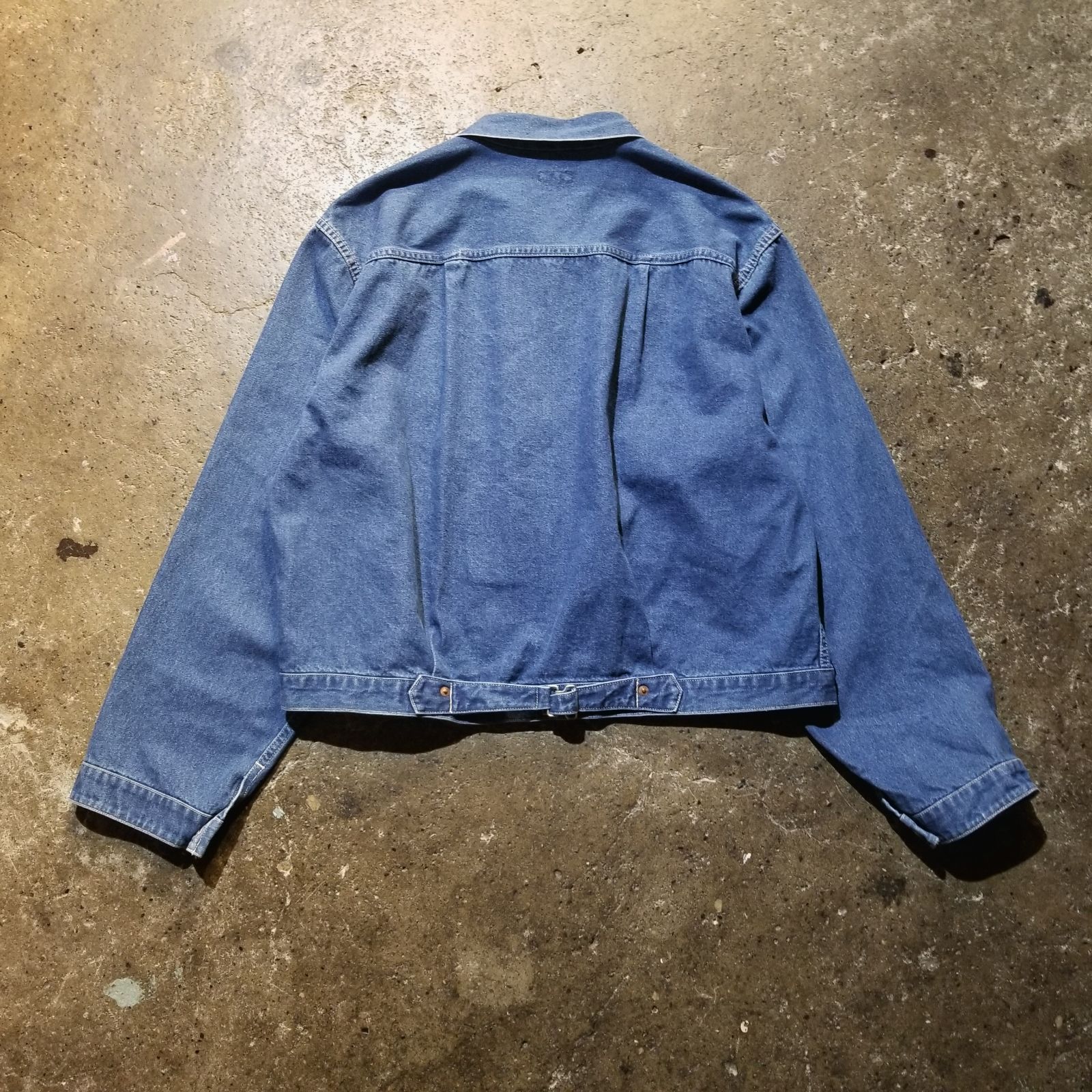 FOUNDOUR 25ss DENIM TRACKER JACKET 1st TYPE 46 ファウンダ デニム