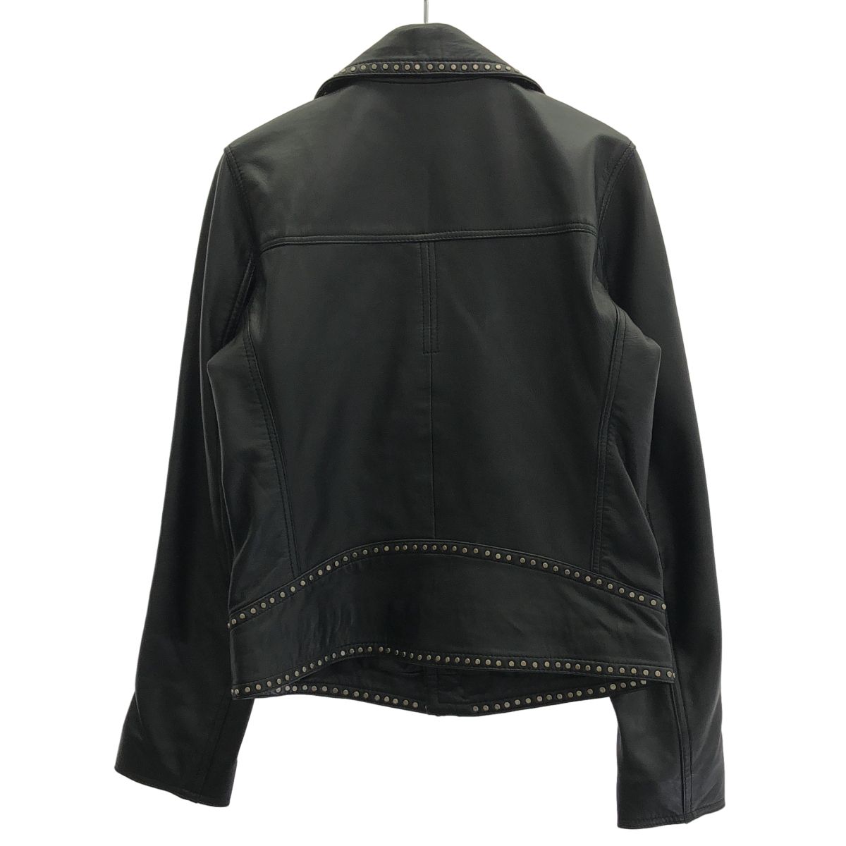The Kooples ザ・クープルス スタッズダブルレザーライダース 