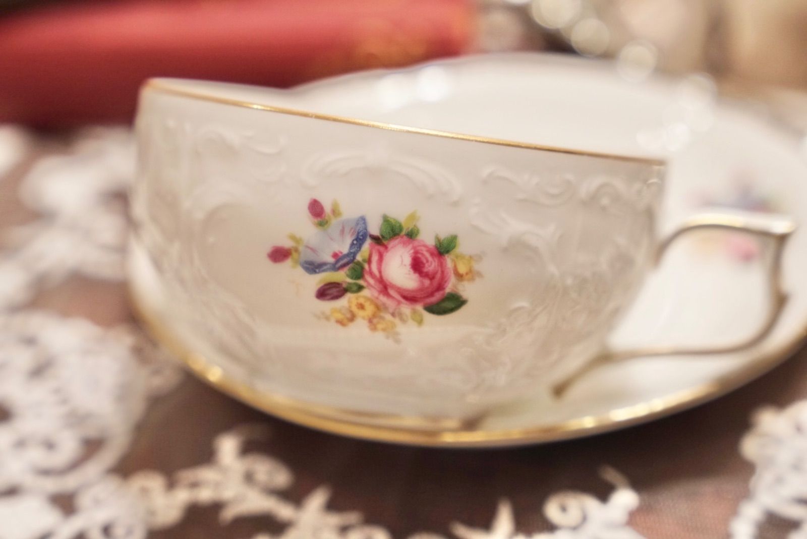 B【Rosenthal】ローゼンタール Classic Rose クラシックローズ ティー