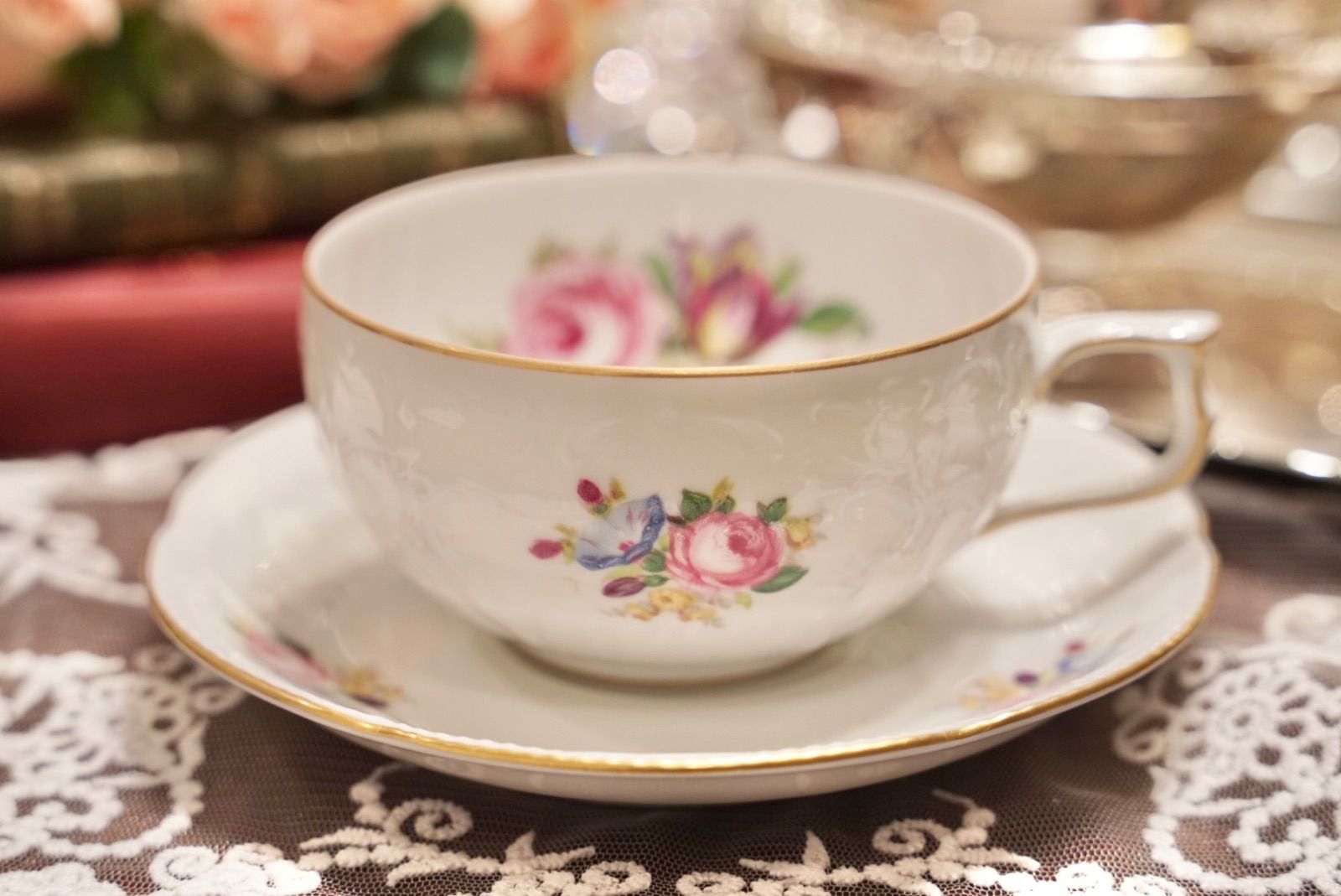 B【Rosenthal】ローゼンタール Classic Rose クラシックローズ ティー