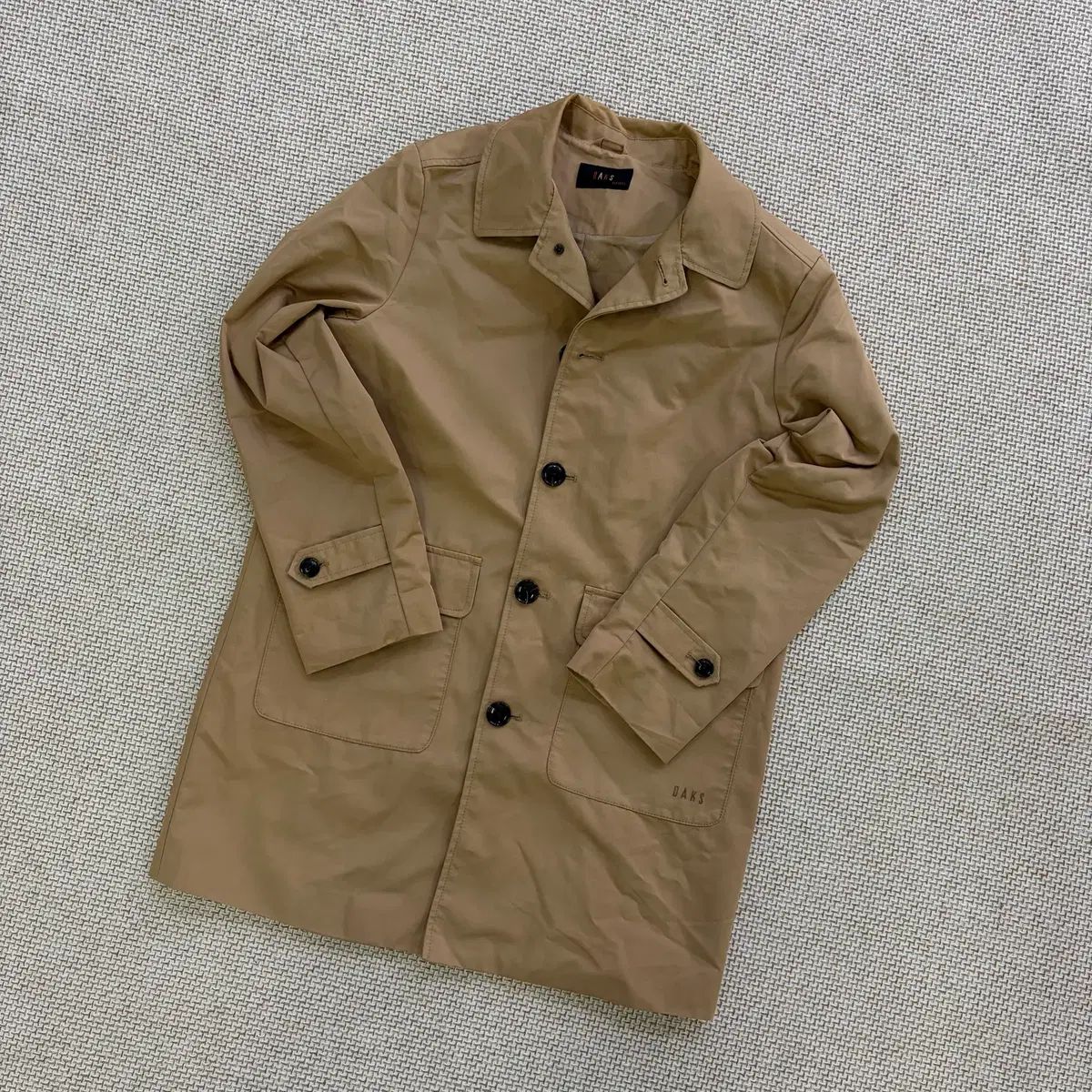 165 DAKS キッズ ハーフ トレンチ コート0519D