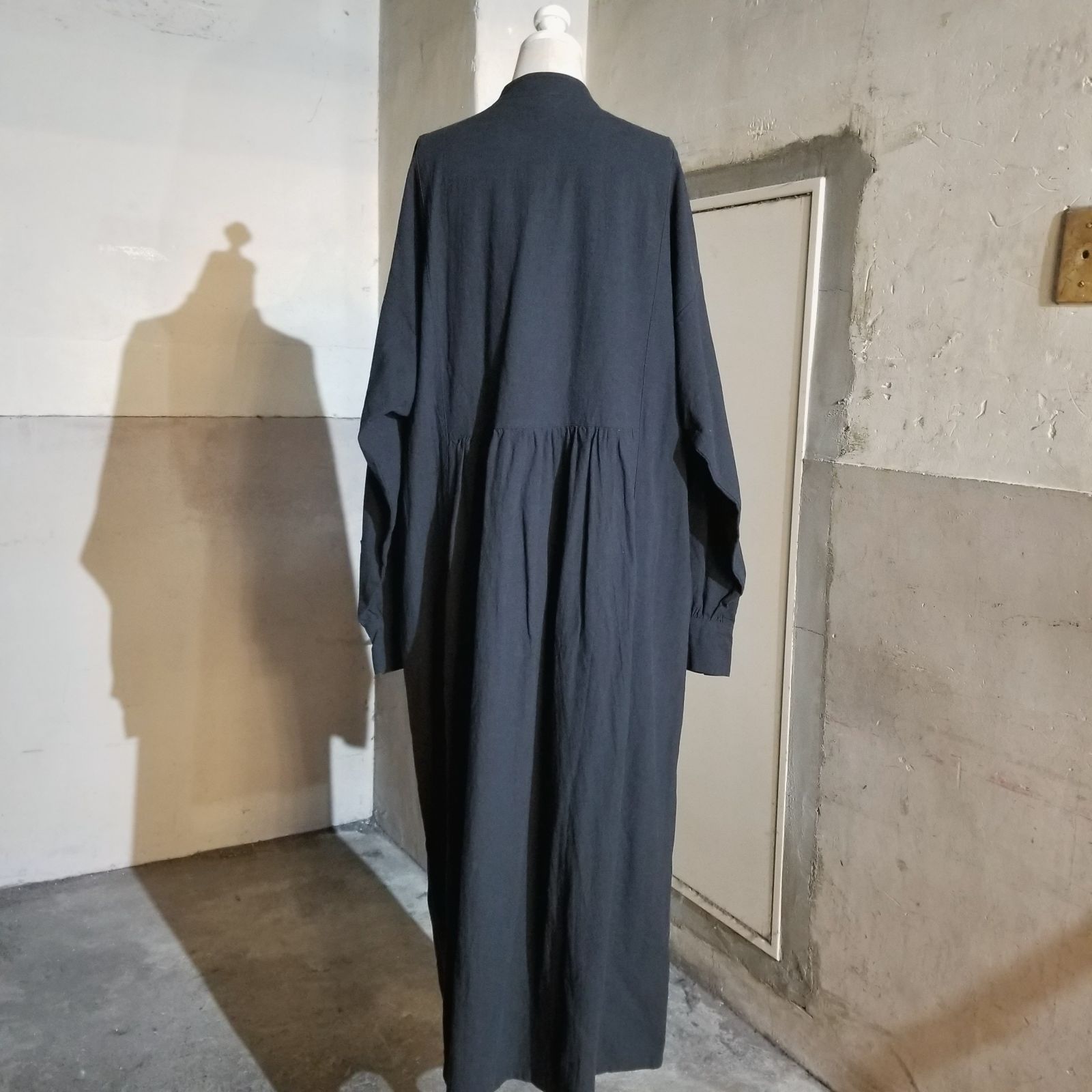 かぐれ 24aw コットンギャザーワンピース 1 kagure URBAN RESEARCH