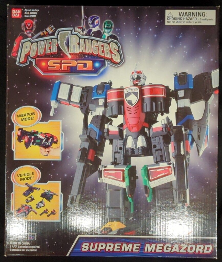 BANDAI POWER RANGERS S.P.D SUPREME　MEGAZORD