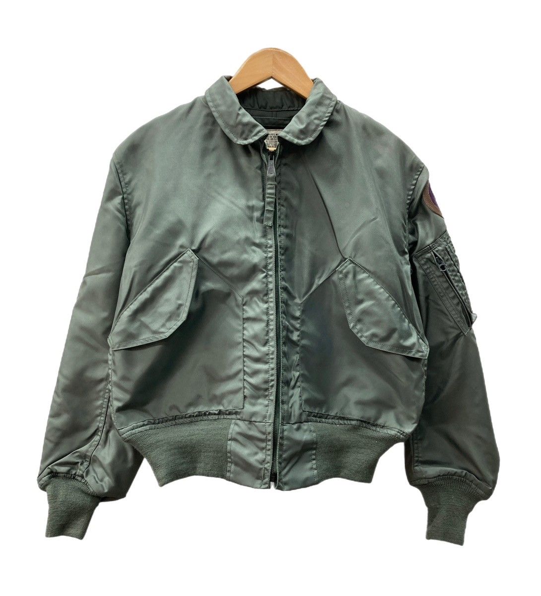 リアルマッコイズ THE REAL McCOY'S TYPE CWU-36/P Flight Jacket フライト ジャケット ミリタリー AIR FORCE 緑 DLA-80-C-2678 ジャケット 無地 カーキ XSサイズ 104MT-3146