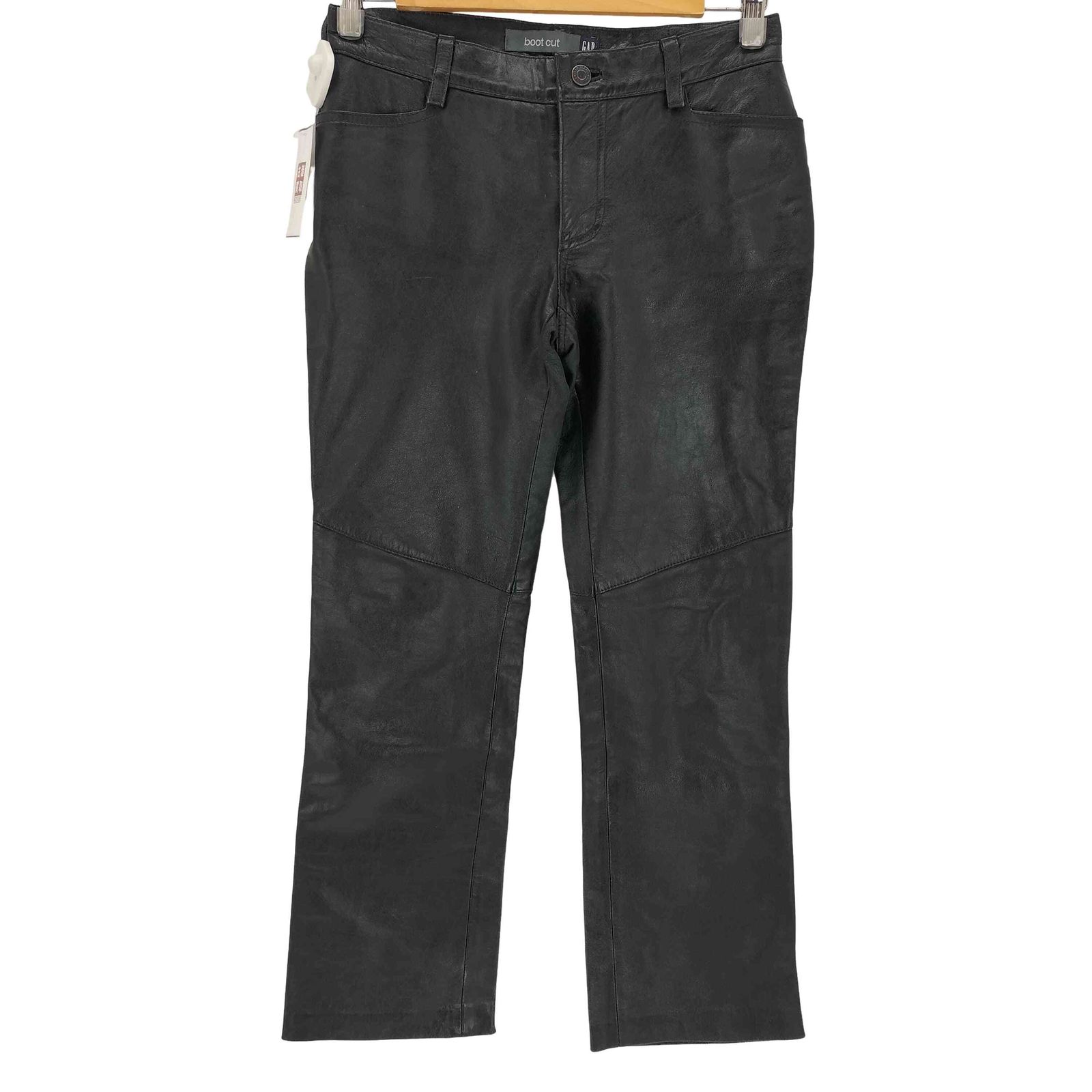 ギャップ Gap テーパード ブーツカットレザーパンツ レディース 2
