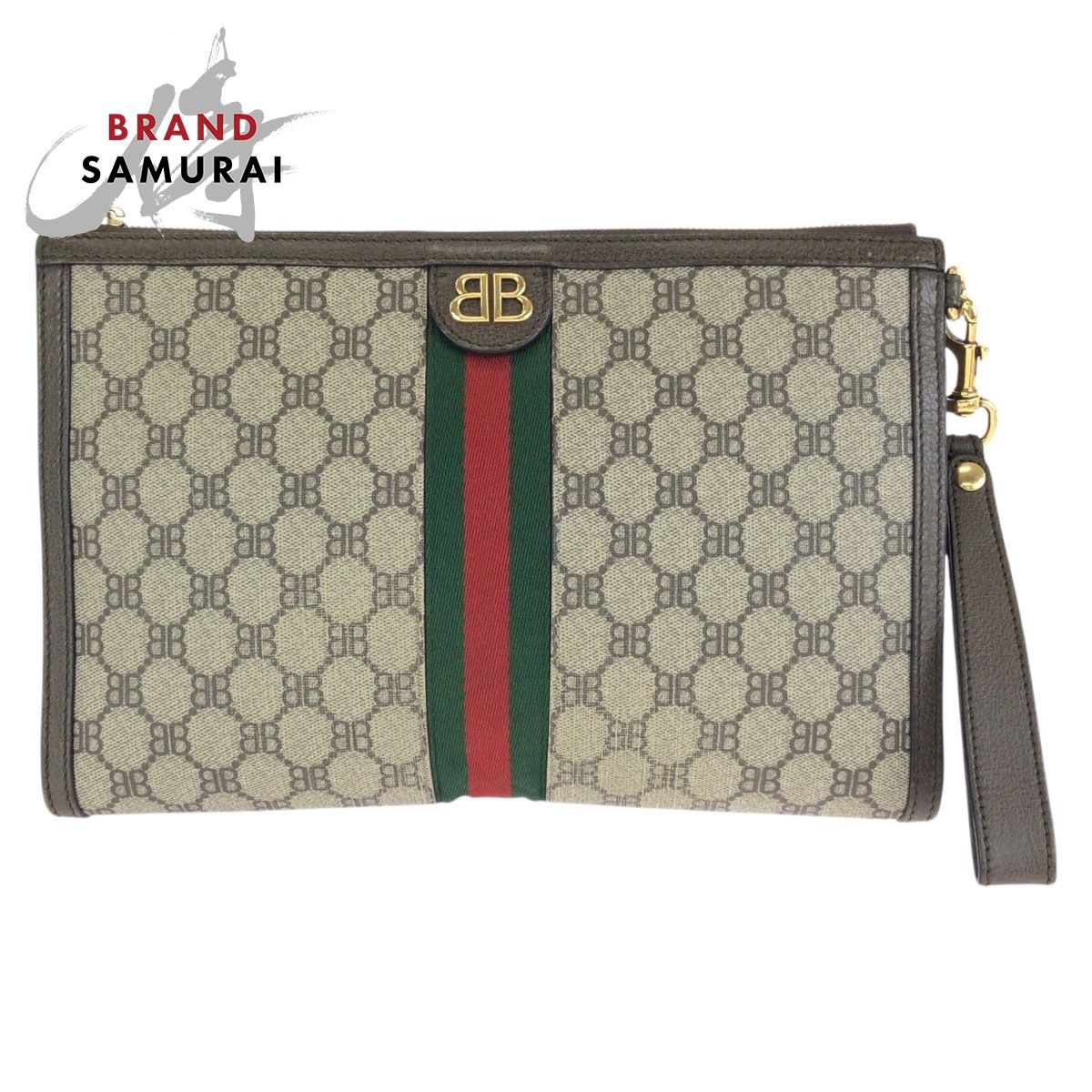 美品 バレンシアガ ザ ハッカープロジェクト シェリーライン BALENCIAGA GUCCI 680382 クラッチバッグ セカンドバッグ メンズ 602687【中古】