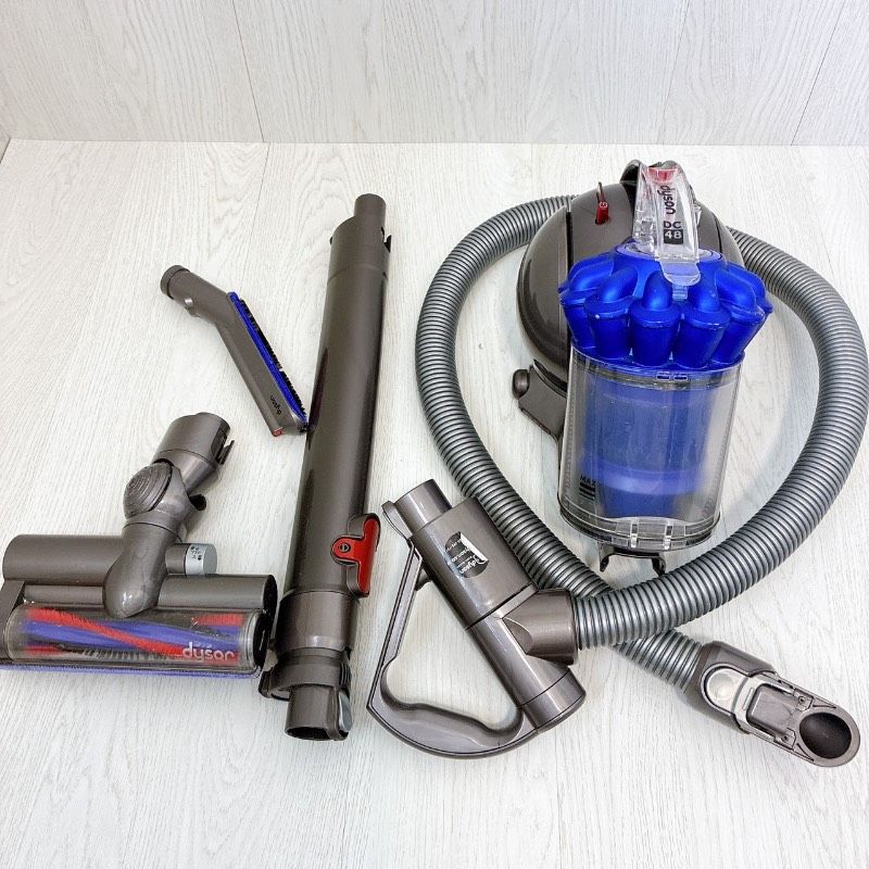 Dyson(ダイソン) 掃除機 コード式 DC48 Turbinehead (DC48 TH SB N) キャニスター サイクロン式 軽量【日本向けに開発されたロングセラー軽量モデル​】