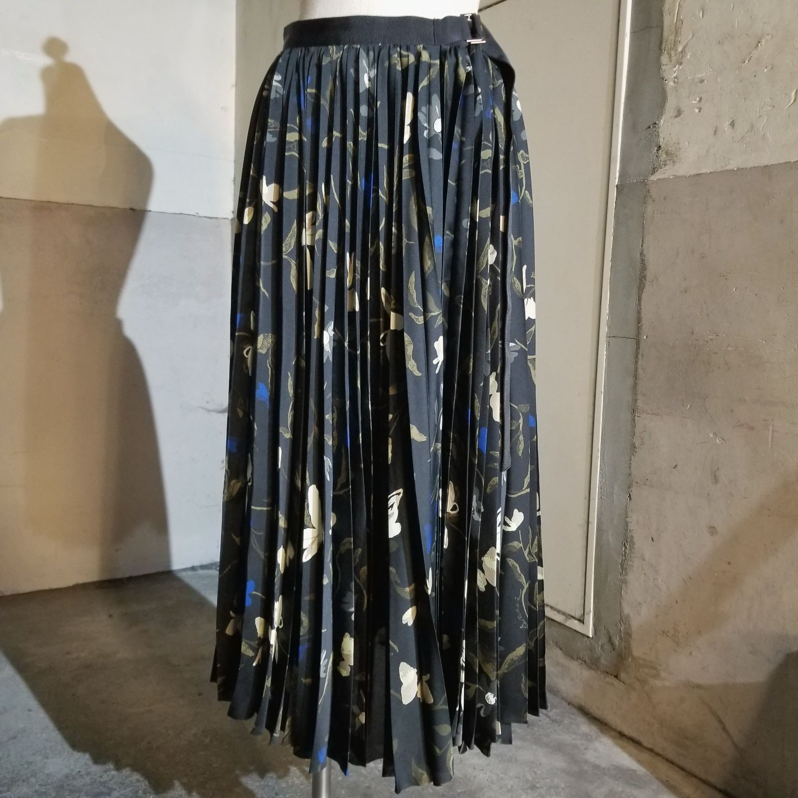 sacai 24ss フローラルプリント プリーツスカート 1 サカイ 24-07298