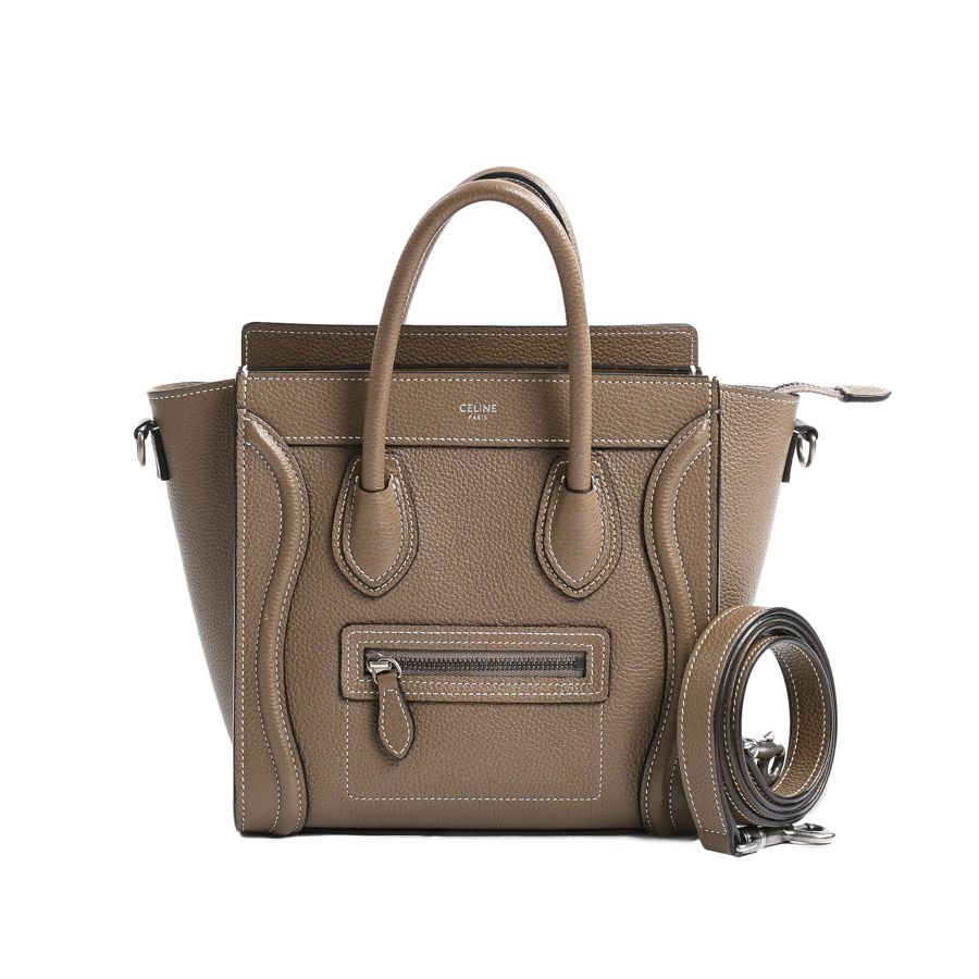 CELINE セリーヌ ハンドバッグ ラゲージナノショッパー 168243
