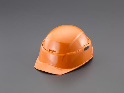 新品 エスコ(ESCO) 防災用ヘルメット(折りたたみ式/オレンジ) EA998BA-1
