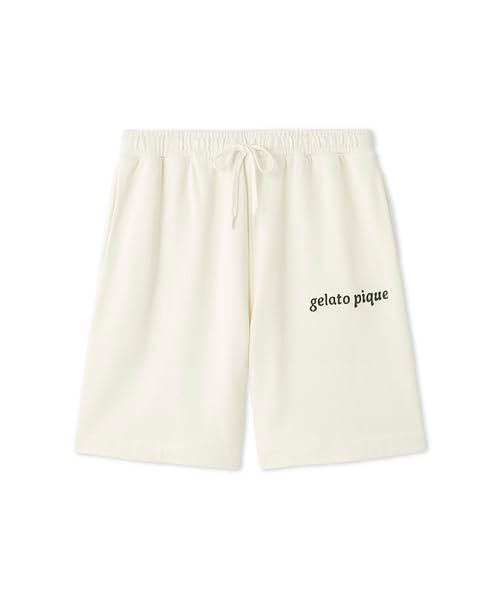 新品 [ジェラート ピケ] 【UNISEX】裏毛ハーフパンツ PUCP255207 レディース OWHT M-L