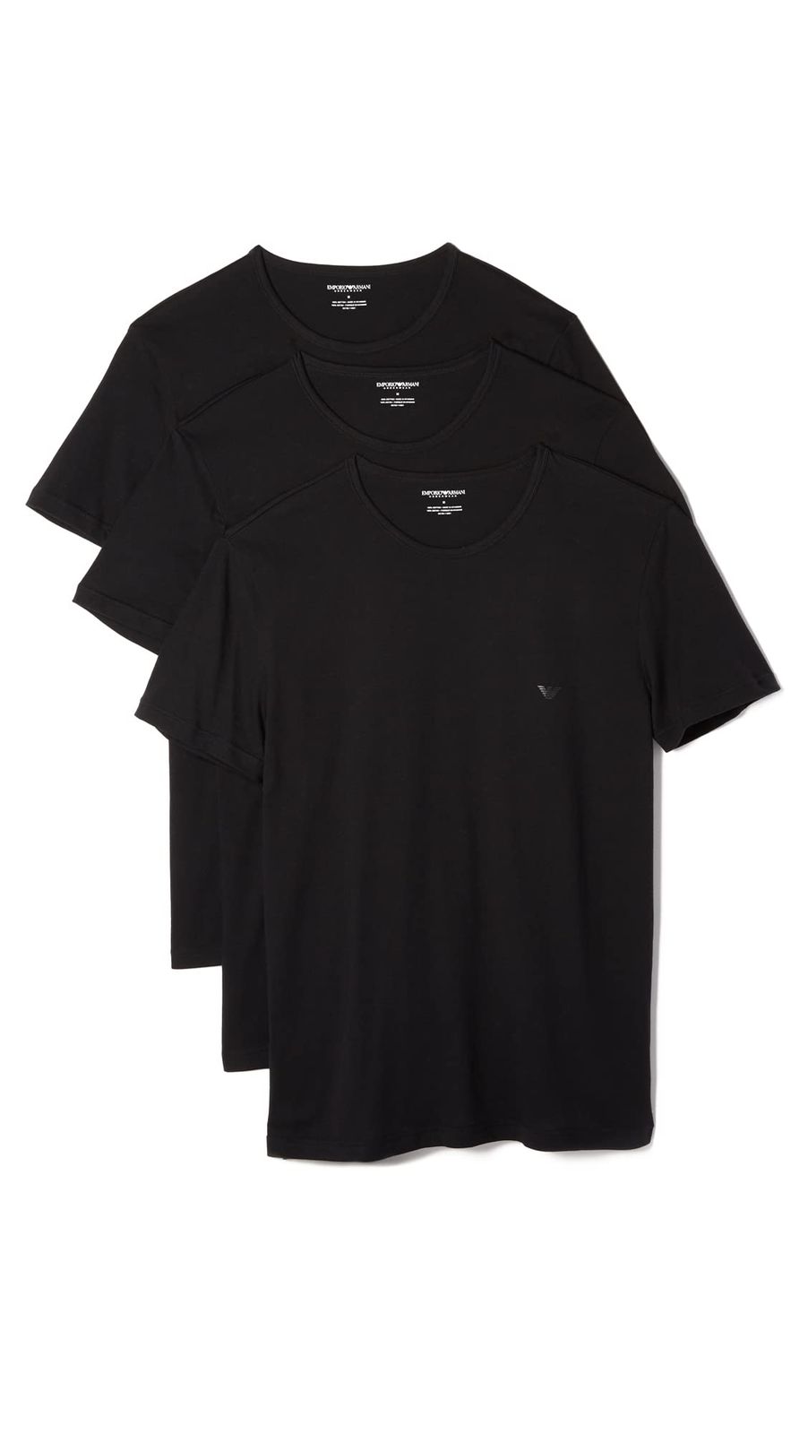 新品 [エンポリオアルマーニ] 半袖Tシャツ3枚セット メンズ 3 PACK CREW NECK T-SHIRT 110821 CC722 21320 Sサイズ