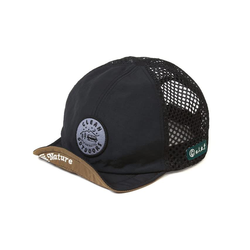 新品 RB3652 clef クレ BUM MESH CAP (BLACK) 56.5-59.0 cm