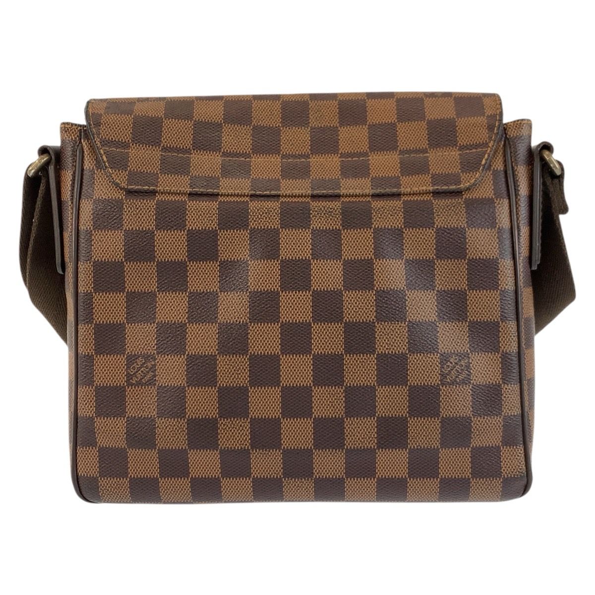 LOUIS VUITTON ルイヴィトン ダミエ ディストリクトPM ブラウン PVC