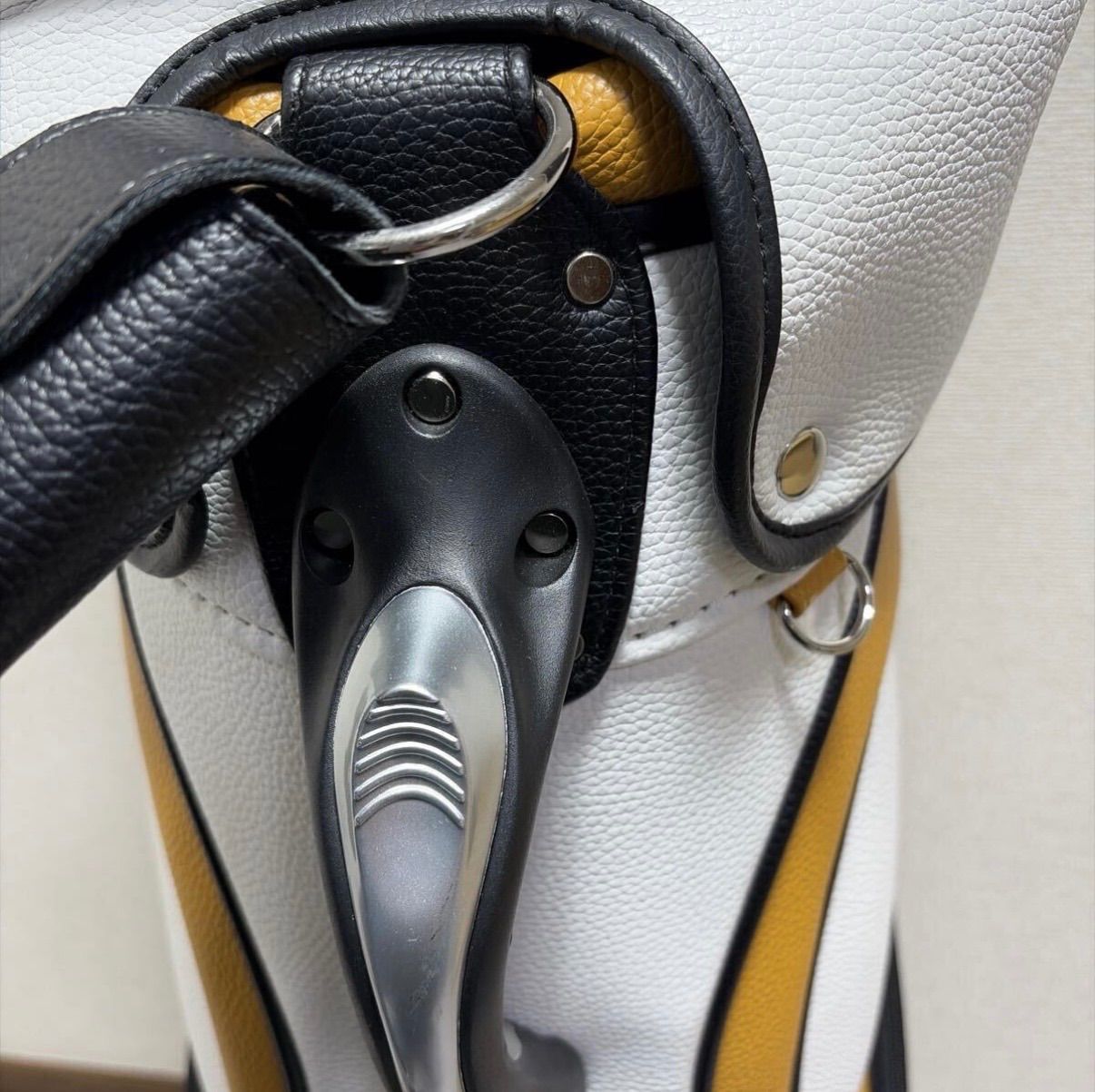 美品 CATERPILLAR GOLF 日本キャタピラー ゴルフ キャディバッグ