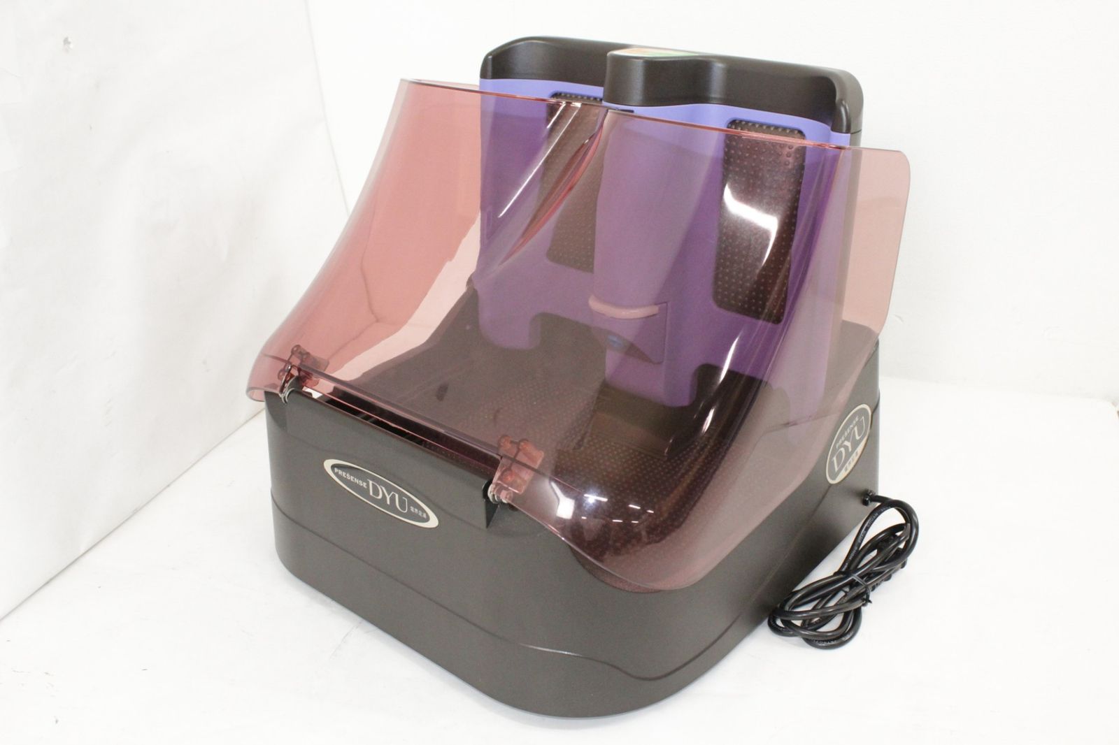 コスモヘルス 電界足湯 dyu 健康 フットケア マッサージ 温活 ヒーター PRESENCE DYU IT91I0X9027W-N23-byebye