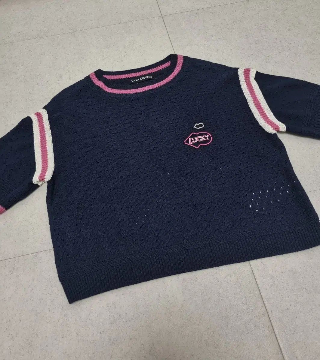 LUCKY CHOUETTE ラッキーシュエトゥ 半袖 ニット