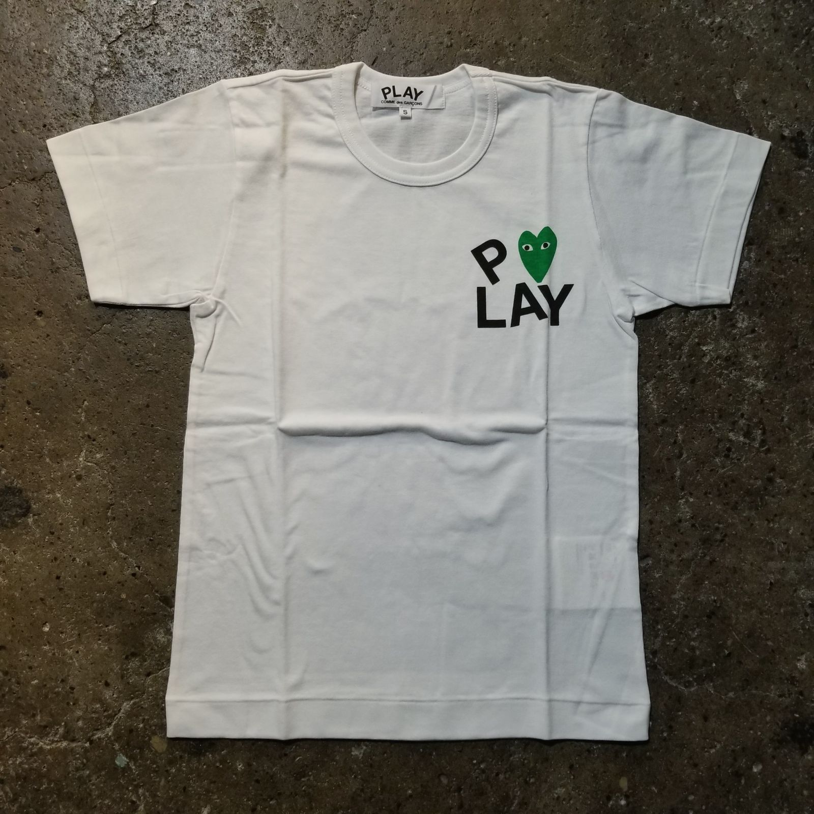 PLAY COMME des GARCONS AD2006 ロゴプリントTシャツ S プレイコムデギャルソン