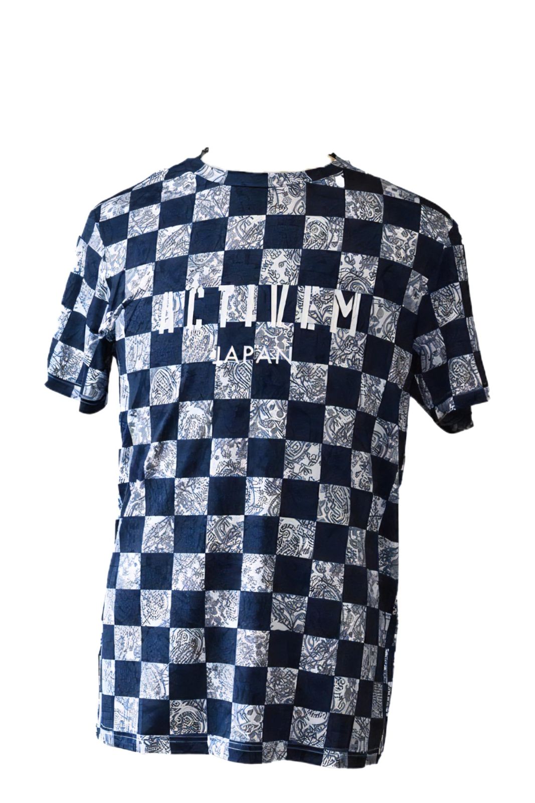 新品 アクティブーム ActiveM 野球 ウエア トップス 半袖Tシャツ ペイズリー柄Tシャツ 013RENV ネイビー 【2024FW】 ネイビー L