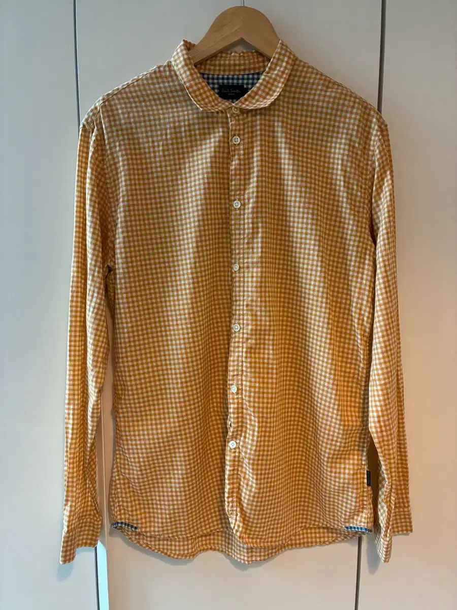 PAUL SMITH ポール・スミス ギンガム シャツ (デザインテープがとてもかわいいです)