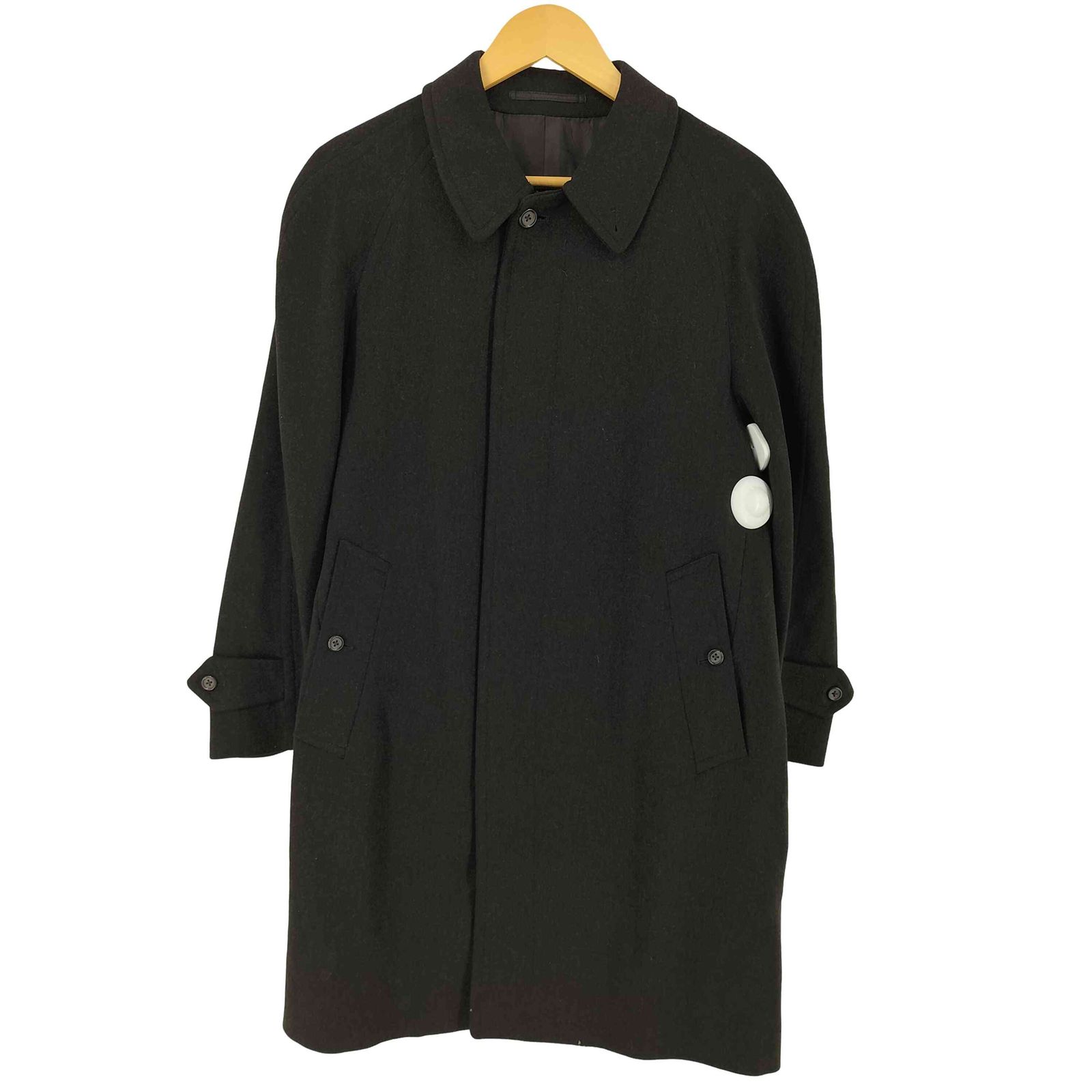 バーバリーズ BURBERRYS 60s イングランド製 ウール Balmacaan Coat メンズ 表記無