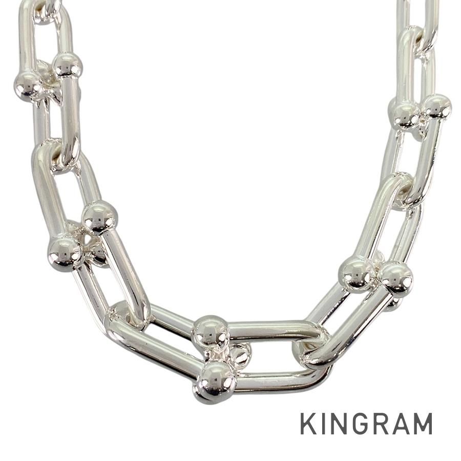 ティファニー TIFFANY&Co. ハードウェア グラジュエイテッド リンク Sv925 ネックレス sss【中古】