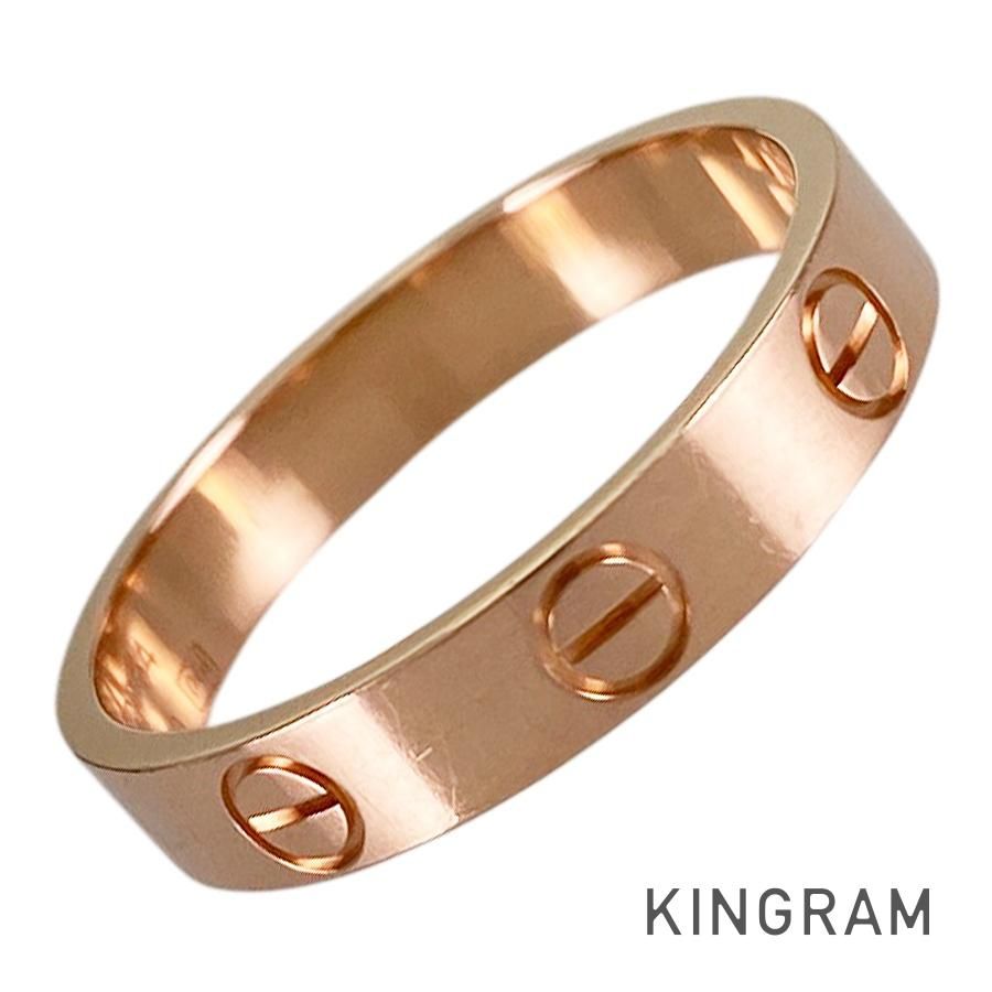 カルティエ Cartier ミニラブ K18PG 13.5号(53-54) リング sss【中古】