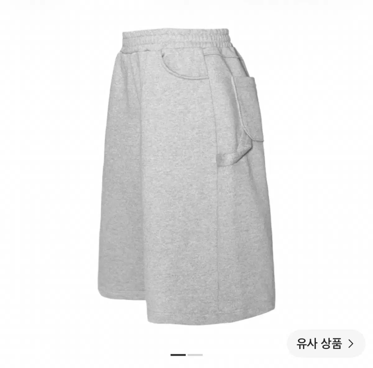 MJD ワイド カーペンター バミューダ ハーフパンツ メランジ グレー