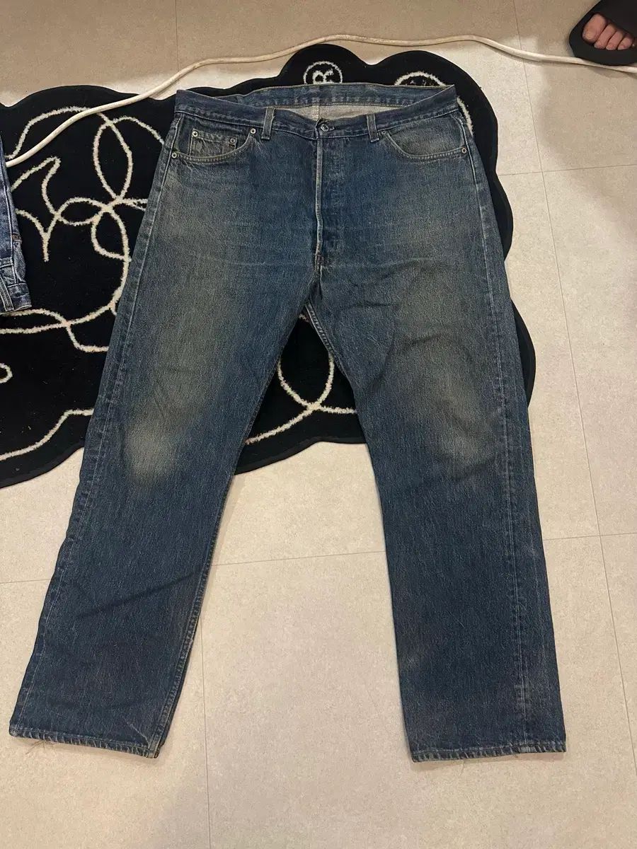 90's Levi's 501 ウォッシュドデニムパンツ