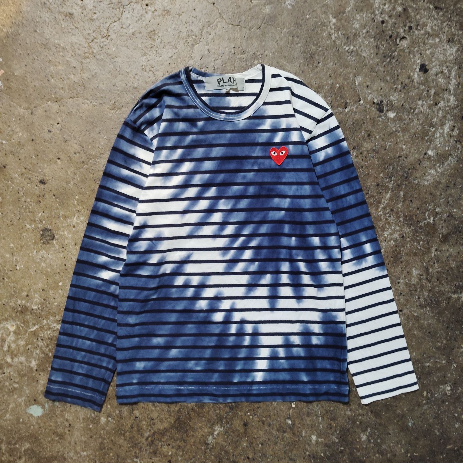 PLAY COMME des GARCONS AD2024 青山店限定 製品染めボーダー